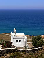 Tinos, Blick auf Strand Livada